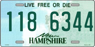 NH license plate 1186344