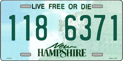 NH license plate 1186371