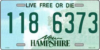 NH license plate 1186373