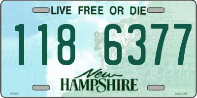 NH license plate 1186377