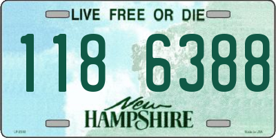 NH license plate 1186388