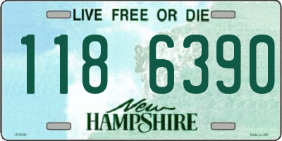 NH license plate 1186390