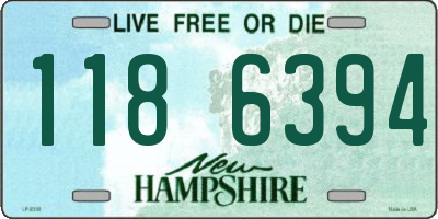 NH license plate 1186394