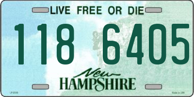 NH license plate 1186405