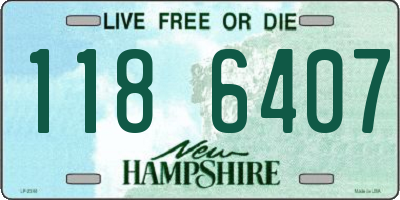 NH license plate 1186407