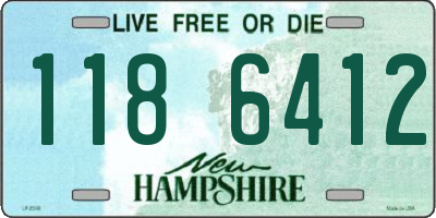 NH license plate 1186412