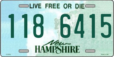 NH license plate 1186415