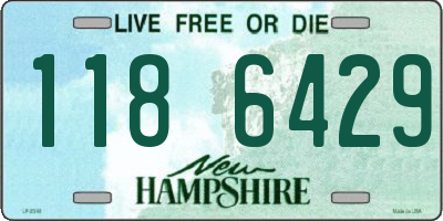 NH license plate 1186429