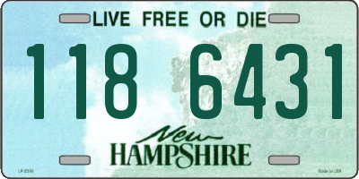 NH license plate 1186431