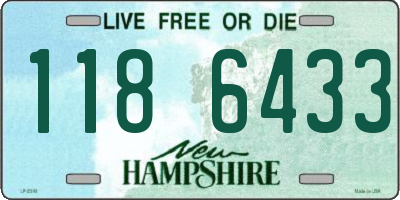 NH license plate 1186433
