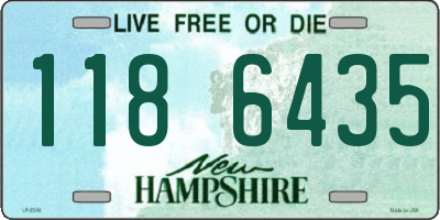 NH license plate 1186435