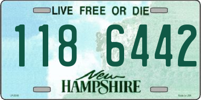 NH license plate 1186442