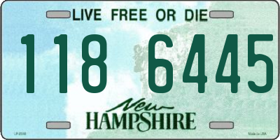 NH license plate 1186445