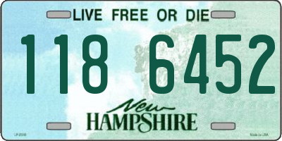 NH license plate 1186452