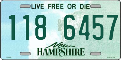 NH license plate 1186457