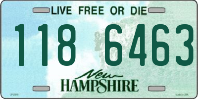 NH license plate 1186463