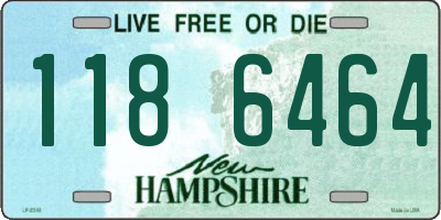 NH license plate 1186464
