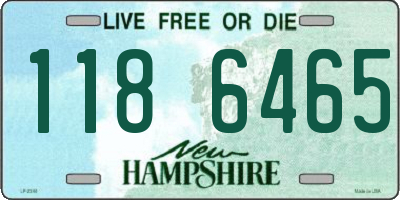 NH license plate 1186465