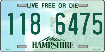 NH license plate 1186475