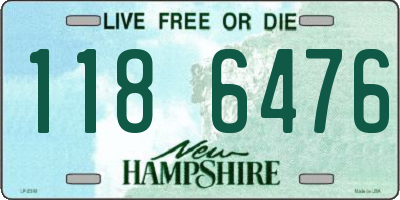 NH license plate 1186476