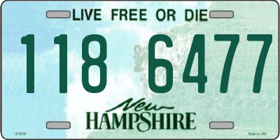 NH license plate 1186477