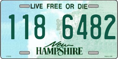 NH license plate 1186482