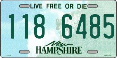 NH license plate 1186485