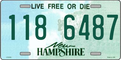 NH license plate 1186487