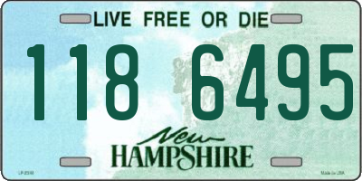 NH license plate 1186495
