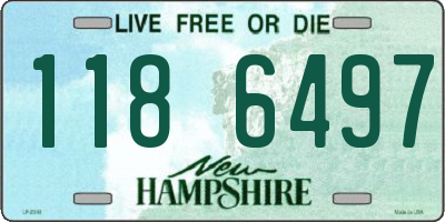 NH license plate 1186497