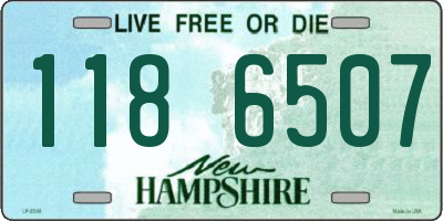 NH license plate 1186507