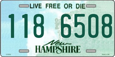 NH license plate 1186508