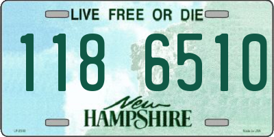 NH license plate 1186510