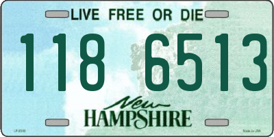 NH license plate 1186513