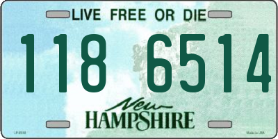 NH license plate 1186514