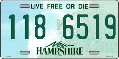 NH license plate 1186519