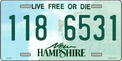 NH license plate 1186531