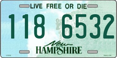 NH license plate 1186532