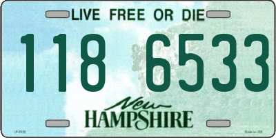 NH license plate 1186533