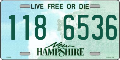 NH license plate 1186536