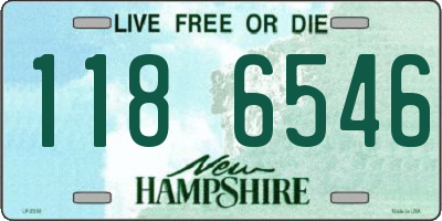 NH license plate 1186546