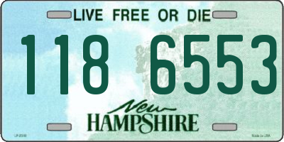 NH license plate 1186553