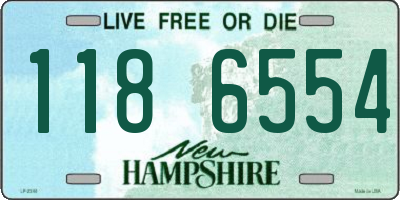 NH license plate 1186554