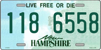 NH license plate 1186558