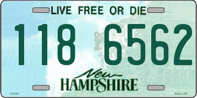 NH license plate 1186562