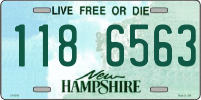 NH license plate 1186563