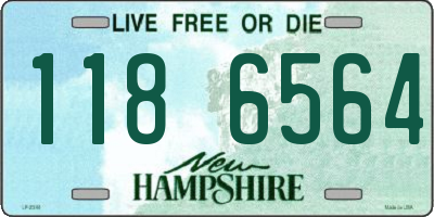 NH license plate 1186564