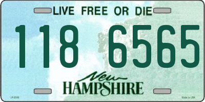 NH license plate 1186565