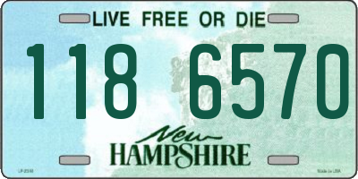 NH license plate 1186570