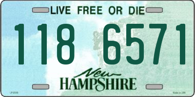 NH license plate 1186571